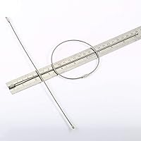 Vista 4 de Aros para llaveros de alambre de acero inoxidable para excursiones al aire libre 12