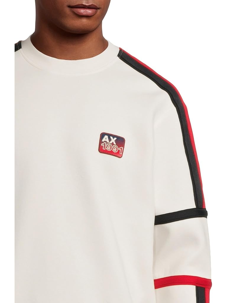 Pewter Armani Exchange 1991 Pullover Sweatshirt