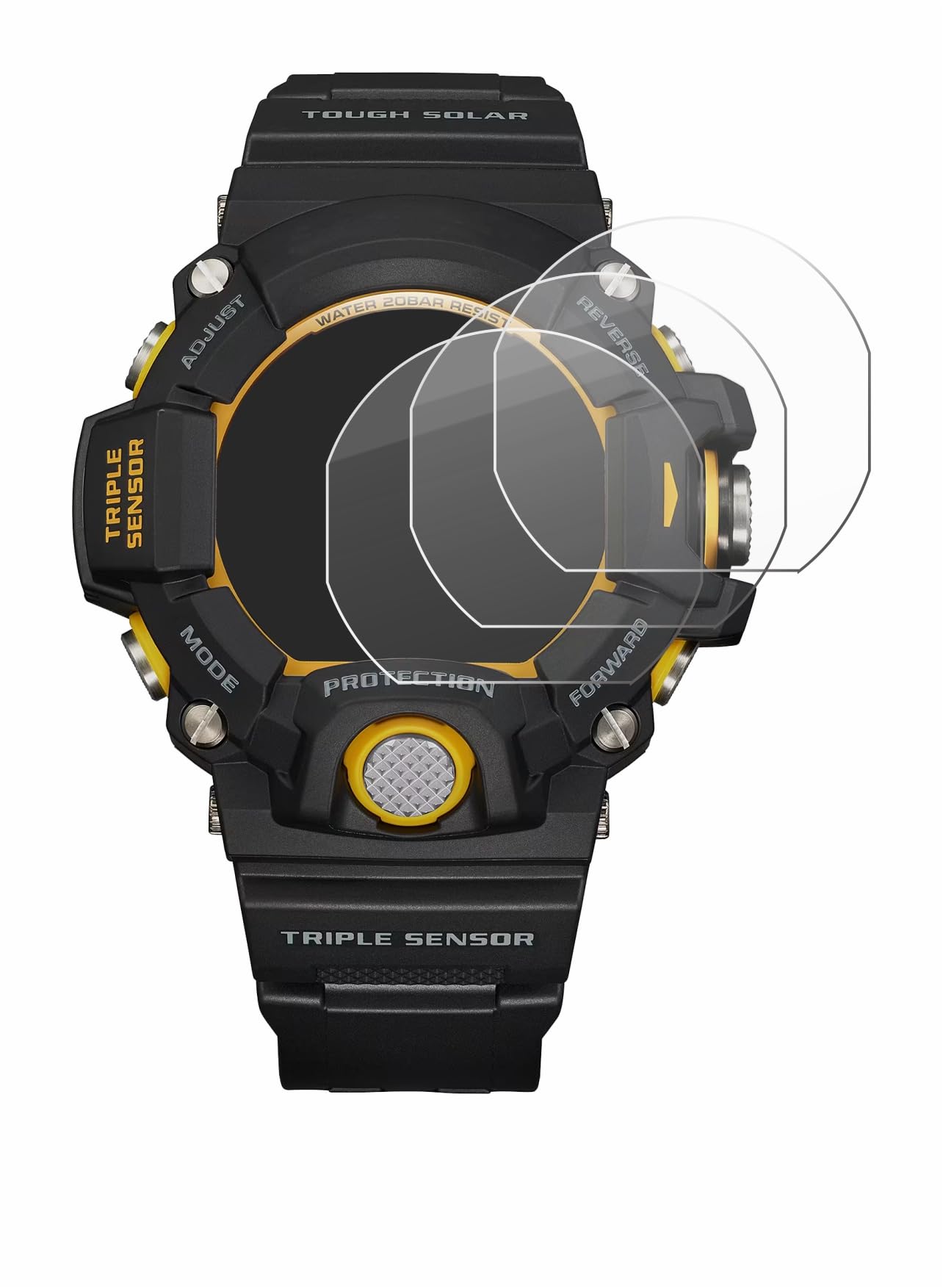 Brotect Pellicola Vetro 9H Per Casio F-91W, 6 Pezzi, Anti-Impronta E Ultra-Sottile Con Tecnologia AirGlass