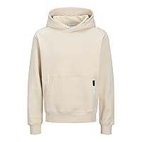 JACK & JONES Felpa da Uomo Jjfinny, Raggio di Luna