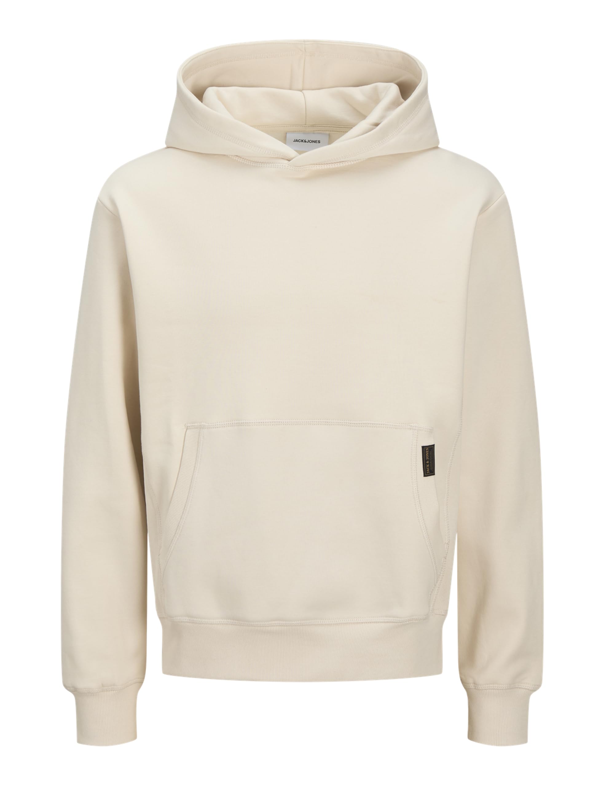 JACK & JONES Men's Jjfinny Sweat Hood, moonbeam, S