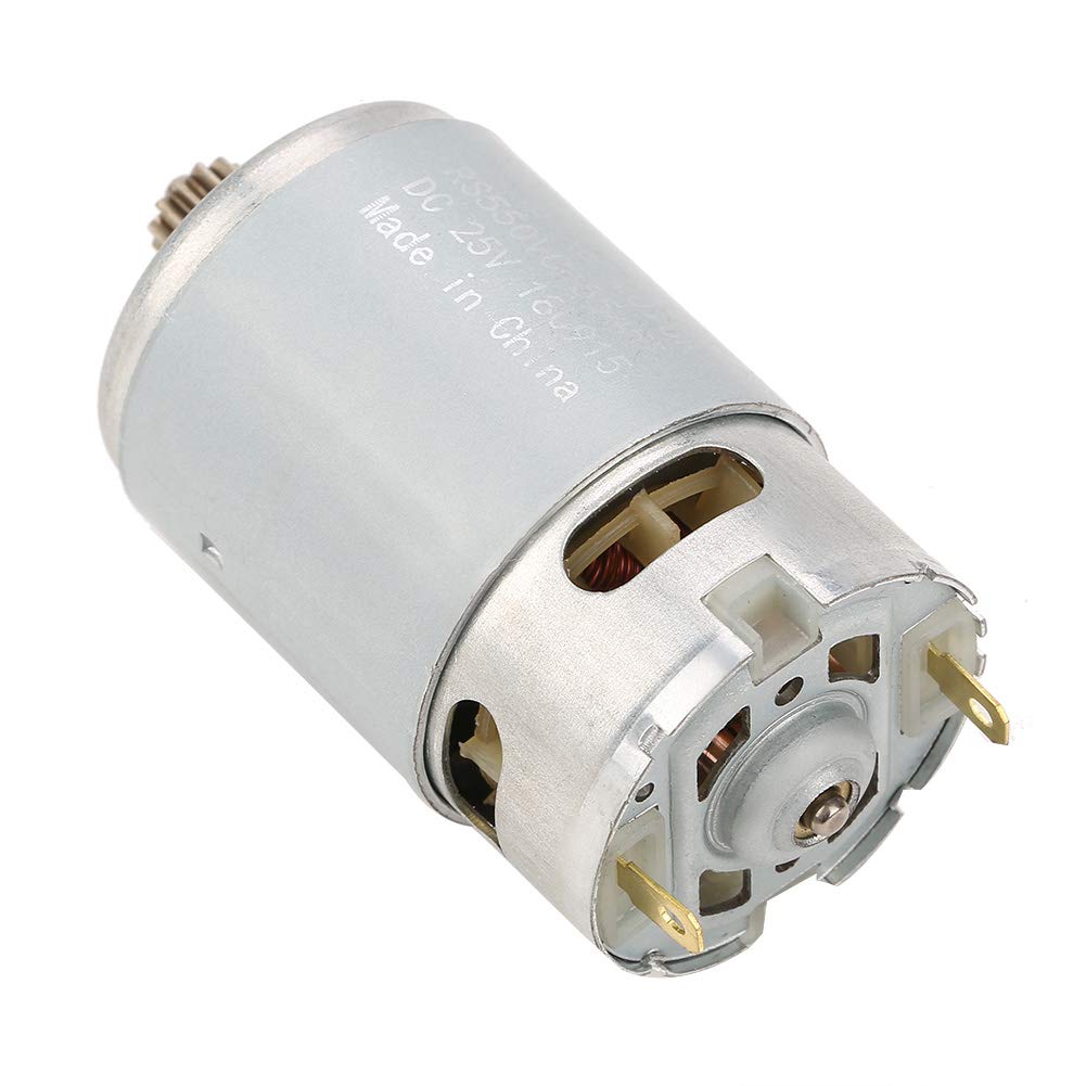 Electric Drill Machine Two Speed 12 Teeth Gear DC Motor High Power for Tool Accessories (25V)