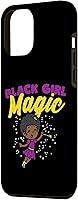 Vista 2 de Funda de regalo afroamericana para iPhone 14 Pro Max Black Girl Magic Fairy Black Pride