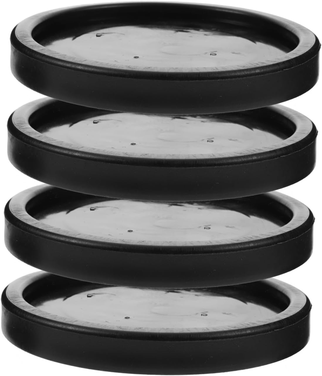 TEHAUX 4 Pack Hardwood Floor Furniture Protectors Fitness Equipment Chair Feet Pads Caster Cups