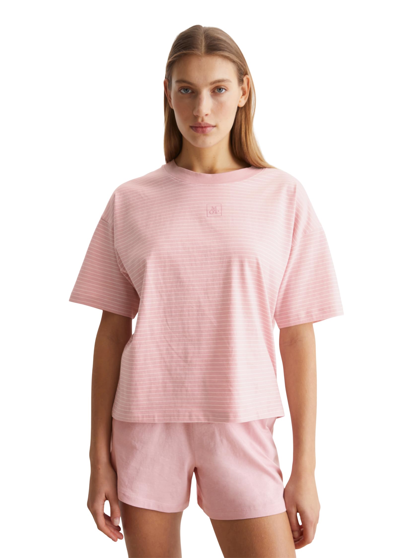 Marc O'Polo Damen Mix N Match Cotton Jersey Pyjama Set Short Pyjamaset (2er Pack)
