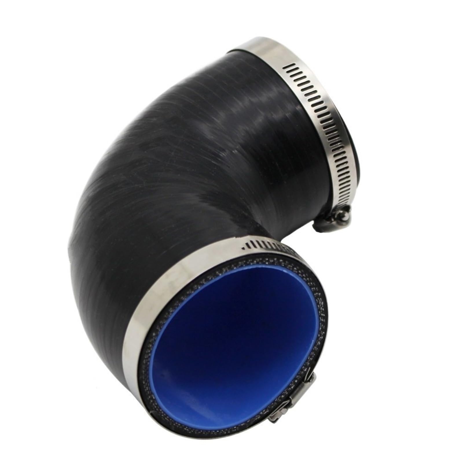 wąż do wody chłodzącej Uniwersalny wąż silikonowy 90 stopni złącze samochodowe intercooler turbo wlot rura łącznik wiele rozmiarów(63MM)