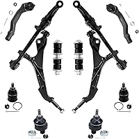 Vista 210 de Detroit Axle - Kit de suspensión frontal de 10 piezas para Dodge Avenger 2008-2014, Chrysler Sebring 2007-2010, 2 brazos de control inferiores, 2