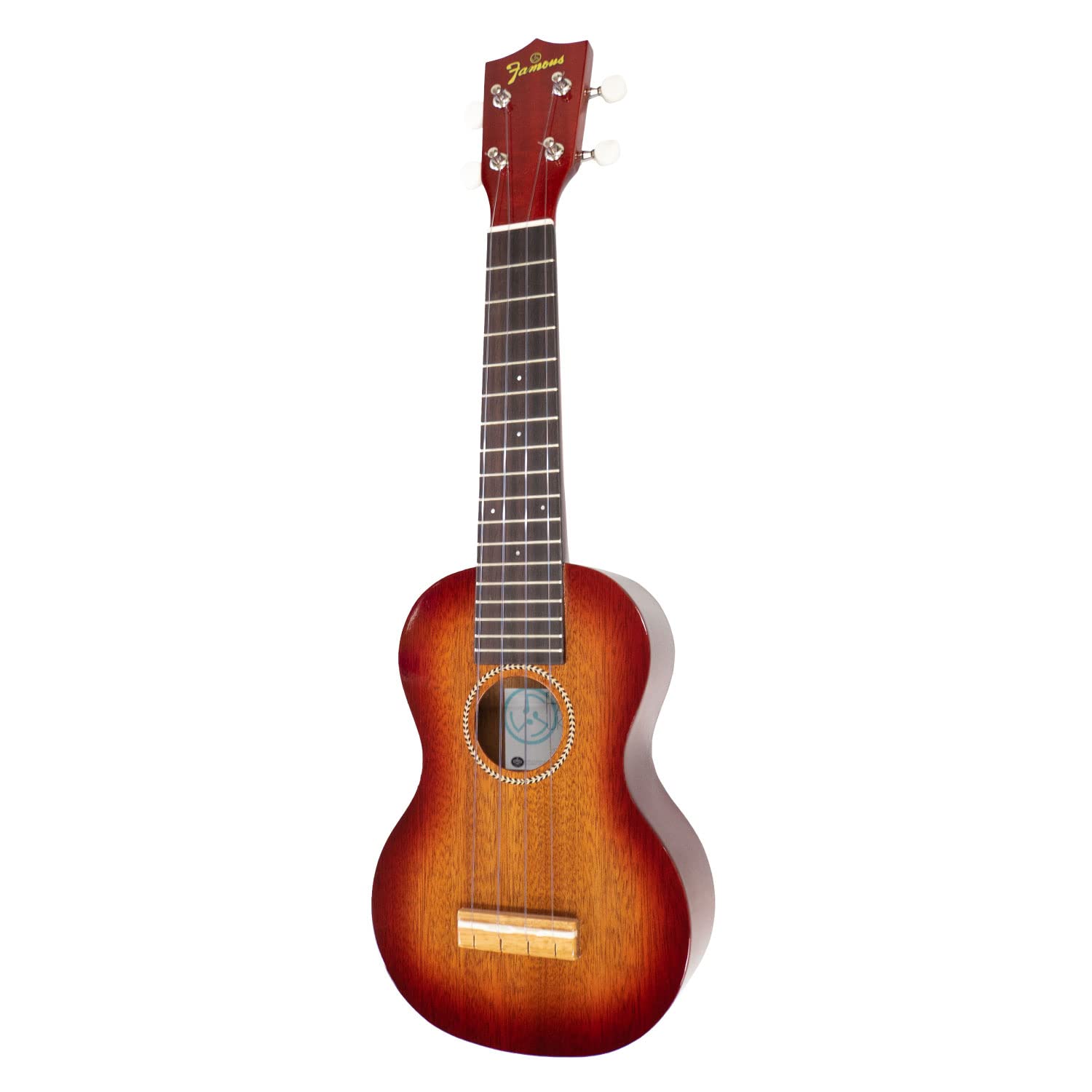 Amazon.co.jp: 【Famous】 ソプラノウクレレ FS-7G (国産 マホガニー材 