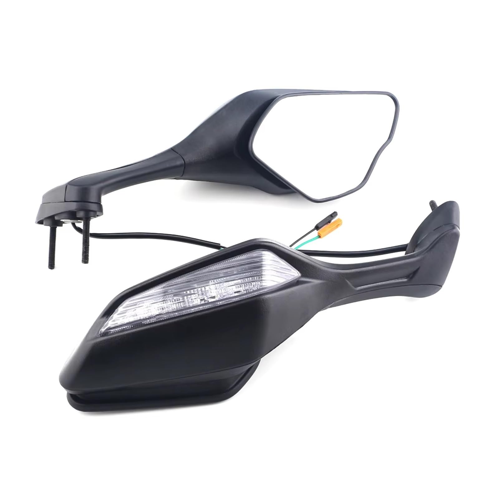 Retrovisores Moto CBR1000RR Con Luces Intermitentes LED Antivibración 7