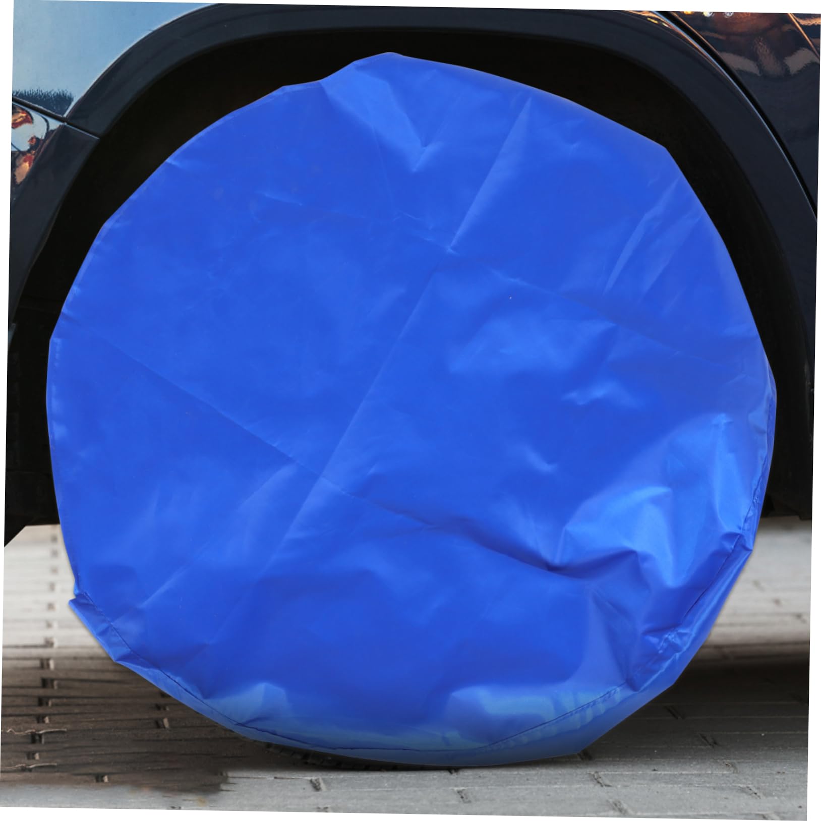 MAGICLULU 4pezzi Copriruota Protettivi Per Pneumatici Copriruota Per Rimorchi Camper Camion e Suv Design Semplice Ed Elegante Oxford Per Protezione Da Elementi Atmosferici