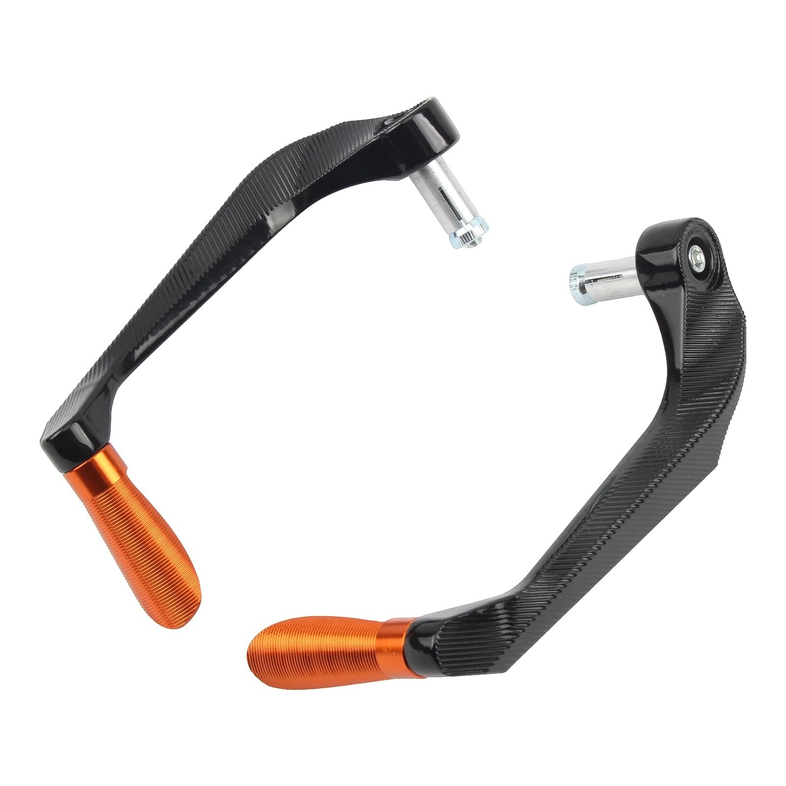 FDYXUMW Motorcycle Handguards Fit for Yamaha Motorbike Brake Clutch Levers Guard Protector Anti-Fall Protection Motorcycle Handguard(Orange)