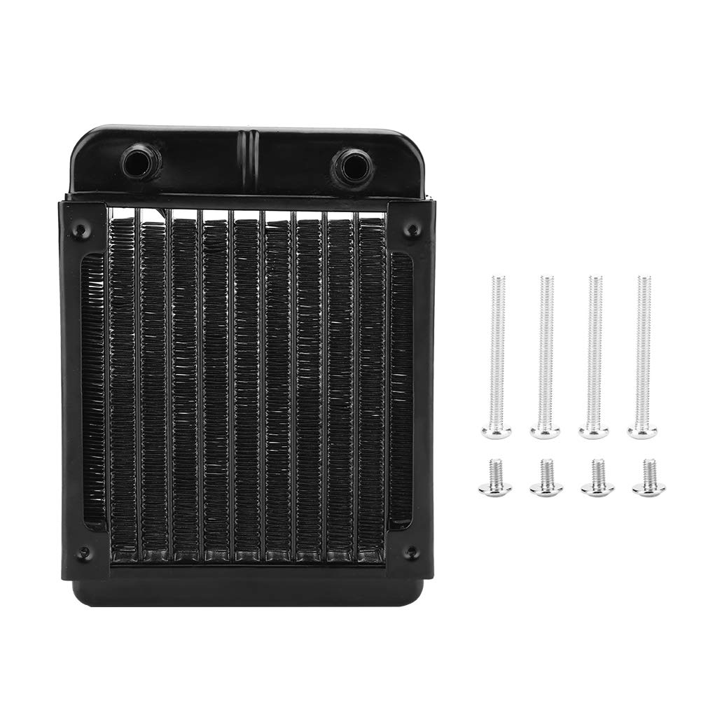 Topiky Radiador de la de Calor de la CPU, disor de Calor del Enfriador del radiador de la refrigeración por Agua de la computadora de 120 mm con 10 Tubos