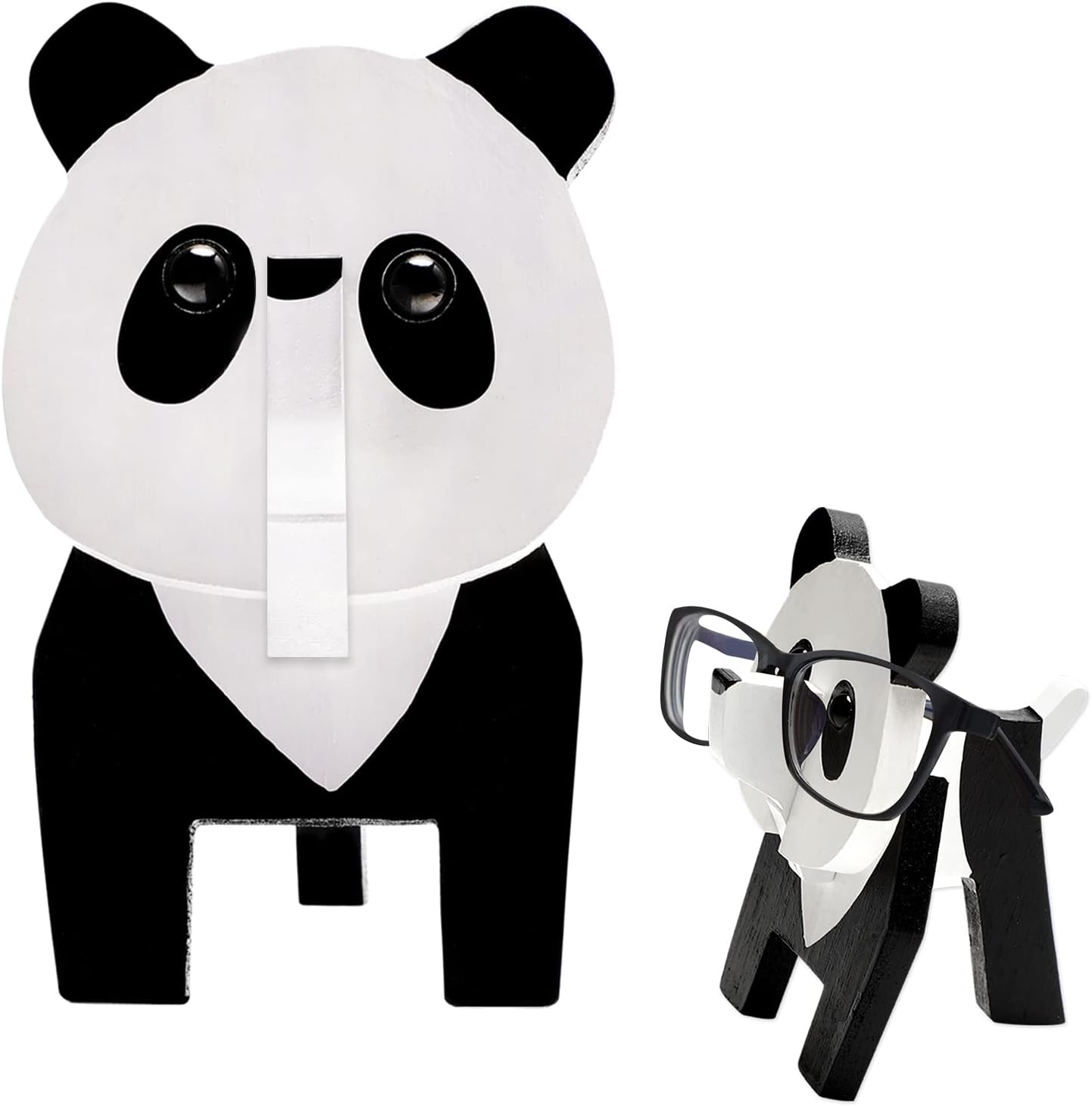 Wooden Glasses Holder Stand Creative Cute Eyeglass Holder