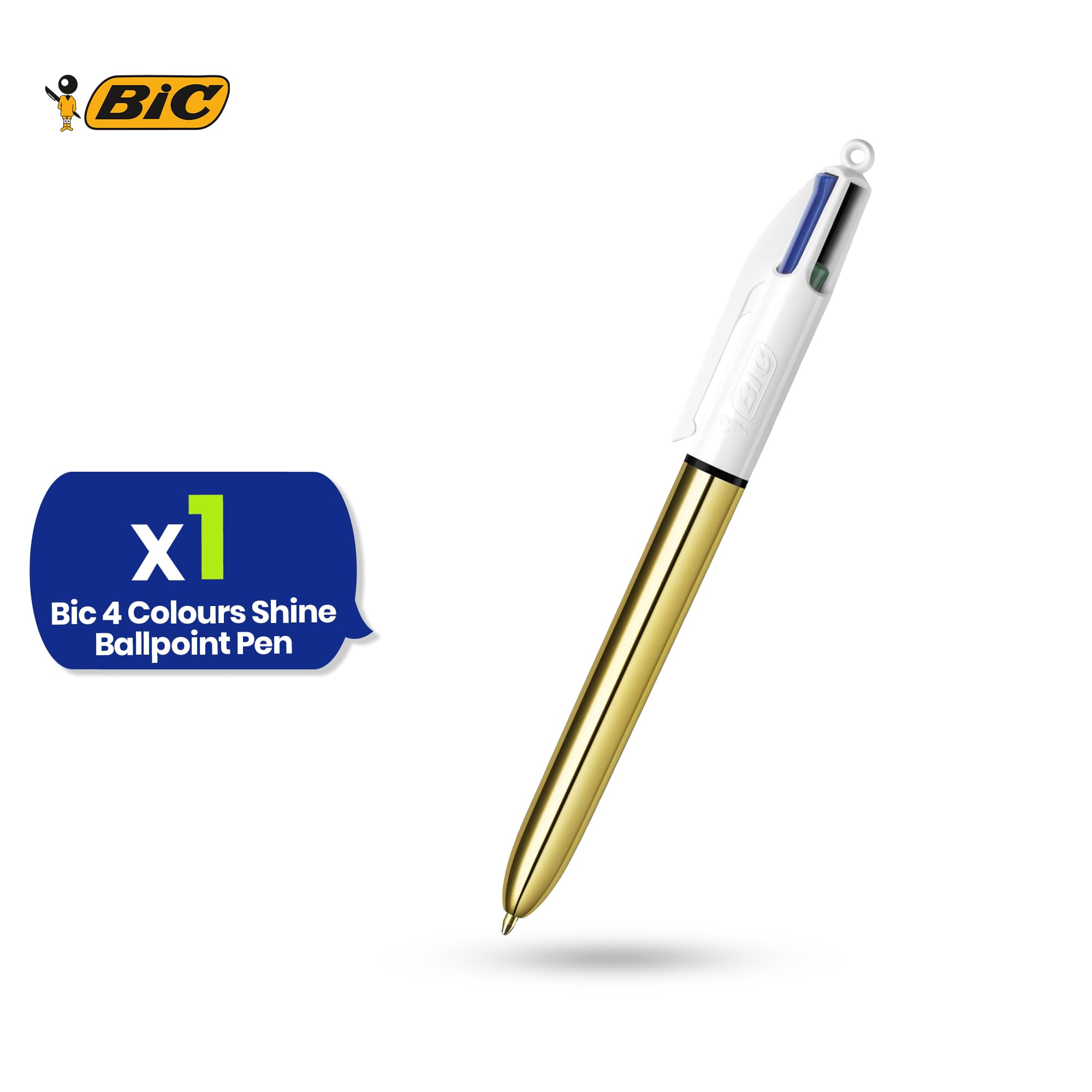 BIC 4 Colours Assorted Shine Ballpoint | CTST964775 | Ballpoint Pens