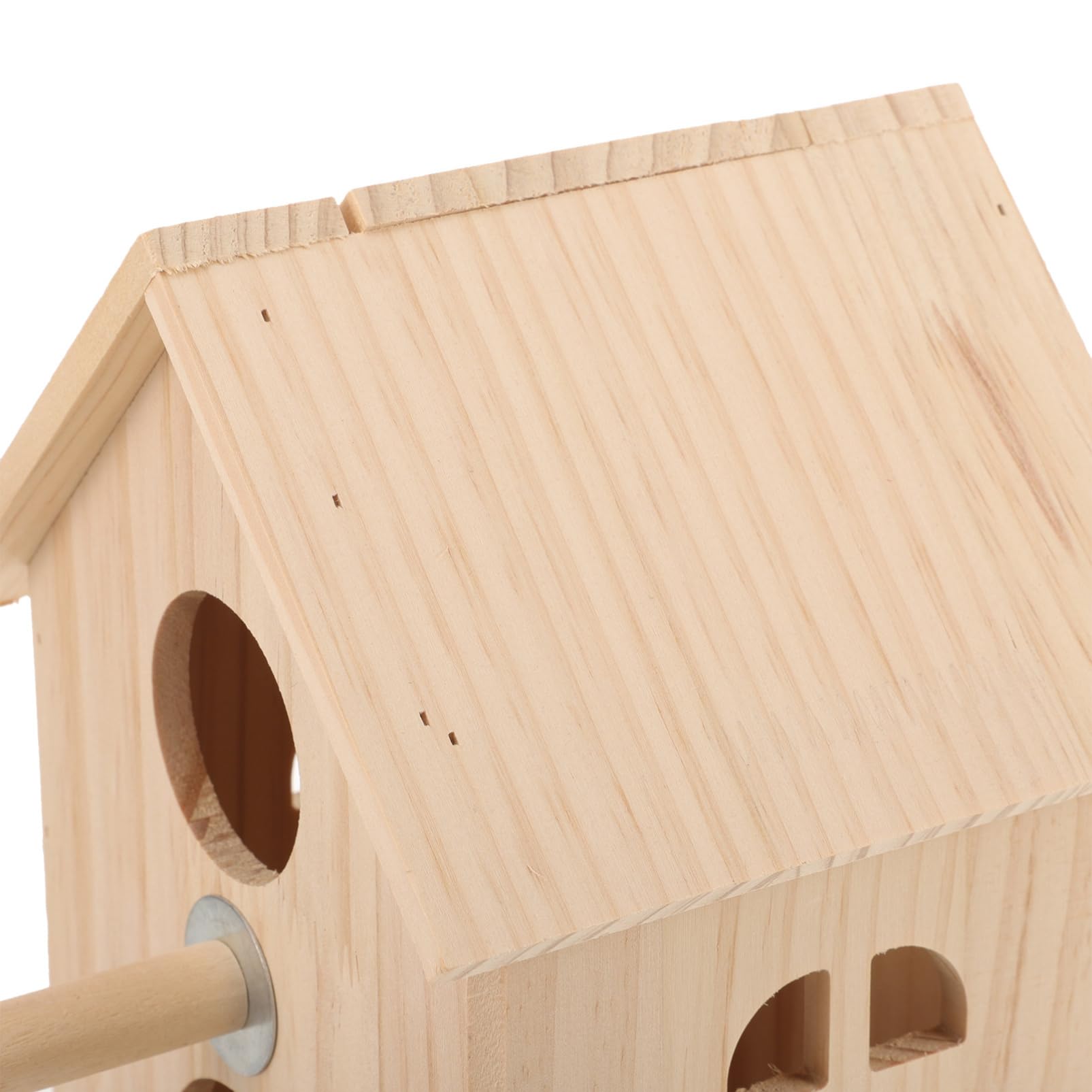 DOITOOL Nido per Uccelli Legno Box di Allevamento per Cocorite e Pappagalli Nido Sicuro e Facile da Pulire per Piccole Creature Accessorio Pratico per e Parchi
