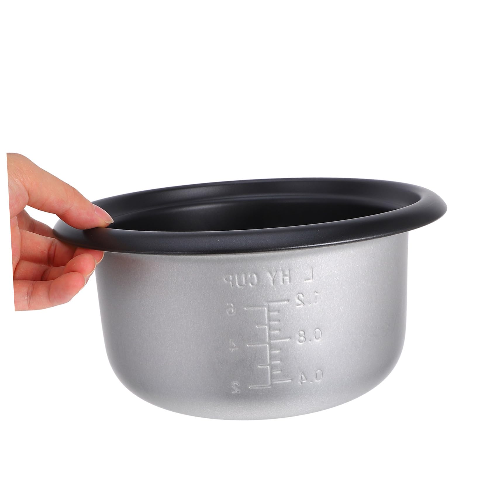 Cabilock Pot Intérieur Antiadhésif en Alliage pour Cuiseur de Riz 3l, Finition Soignée, Accessoire Remplaçant pour Cuiseur à Riz Domestique et Hôtel Plusieurs Styles