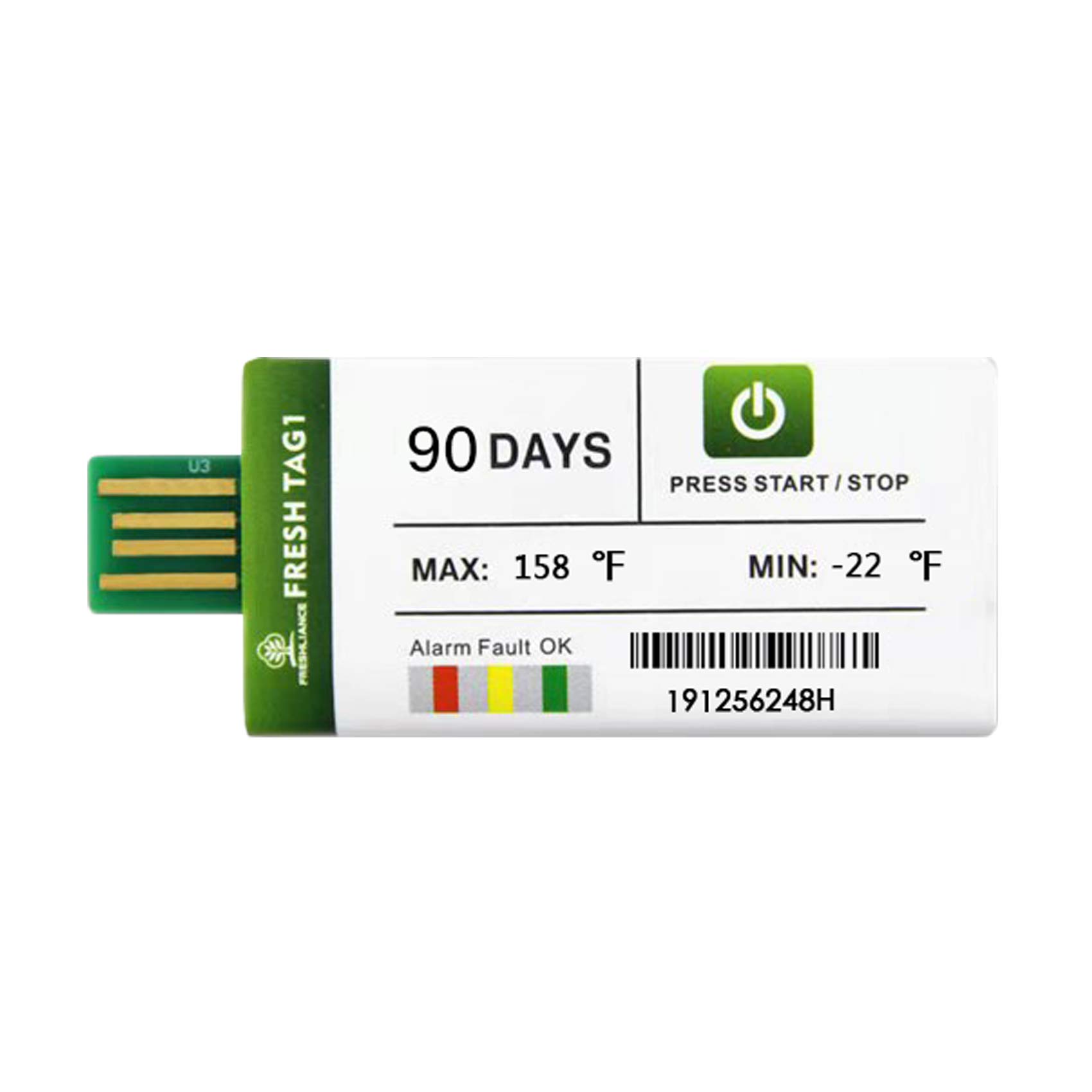 Buy Freshliance Fresh Tag 1 Disposable Temperature Data Logger Recorder