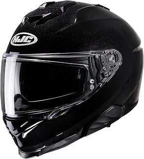 HJC, Casco Moto Integral i71 SOLID Metal Black, M