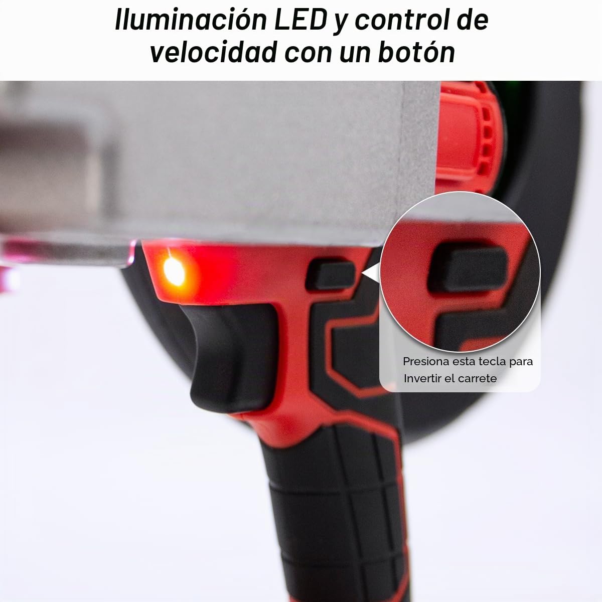 Extractor de Cables, Extractor de Cables Automático | Máquina Roscadora de Pared Eléctrica, para Electricistas, Extractor de Cables de Fontanero, Línea de 20 M Cable (Sin Batería)
