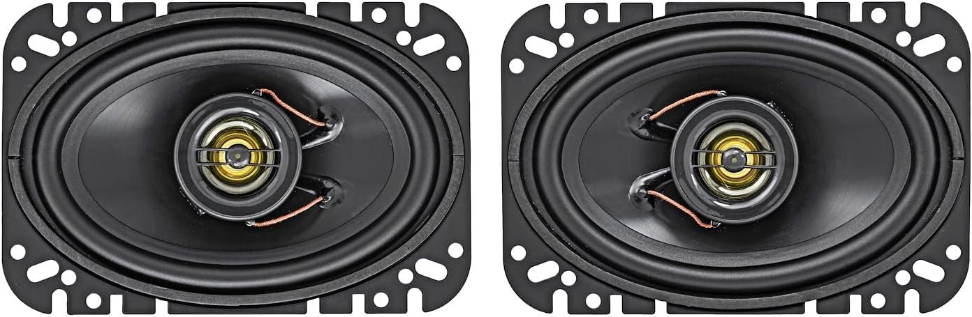 JEGS Dash Speakers for 1968-1982 Chevrolet Corvette [Size: 4 in. x 6 in.]