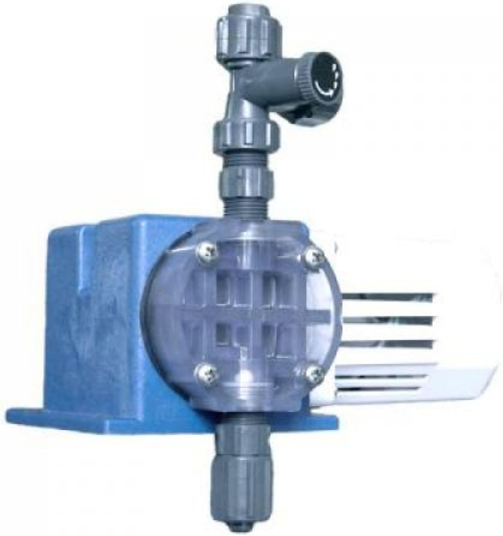 X024-XA-AAAAXXX:PULSATRON-Pulsatron Chemtech 100 Metering Pump 115 Pulsatron Chemtech Series 100 Diaphragm Metering Pump, 115V, 24 GPD Max, San/PVC/CSPE/Ceramic Liquid End, .44" PVC X .50" Pe Tubing