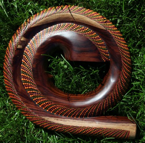 Thorness Didgeridoo Holzspirale C D Modernes Holzblasinstrument