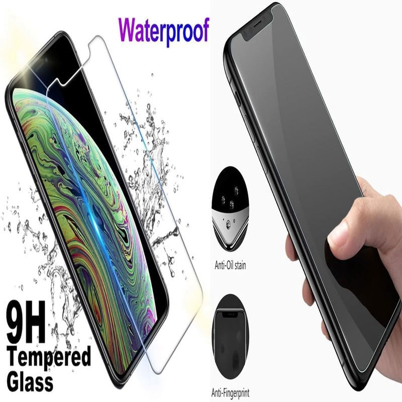 Phone Case for Doogee DK10 (6.67") with 2 X Tempered Glass Screen Protector, [Anti-Yellow X Shockproof] Clear Soft TPU Bumper Cover for Doogee DK10 - Mirror Image