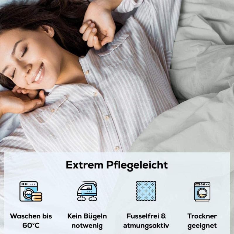 Barbarie-Ente Blau Bettwäsche 200x200 Tier Bettwäsche-Sets für Jungen Mädchen Erwachsene Bettbezug Microfaser Muster Bettwäsche Set und 2 Kissenbezug 80x80 mit Reißverschluss