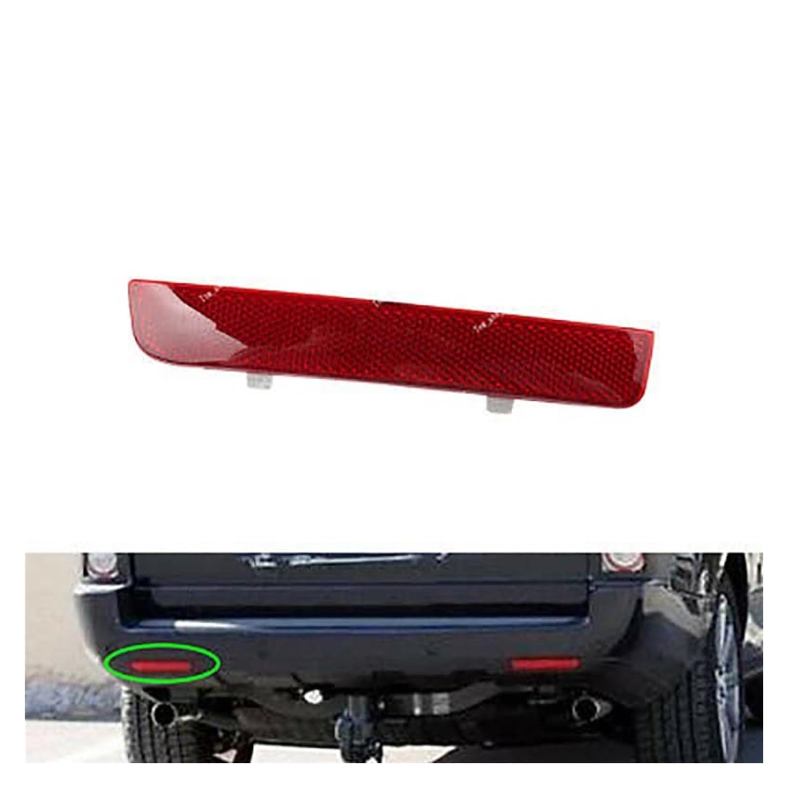 Luz Trasera 1 Par De Luces Traseras Para Range Para Rover L322 2003-2012, Freelander 2 / LR2 2008-2013, Reflector Parachoques LR006349 Y LR006348