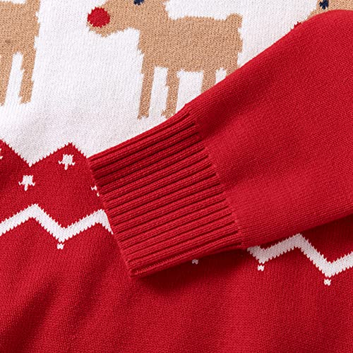 Remimi Kids Christmas Sweater for Toddler Girls Boys Holiday Pullover Top4