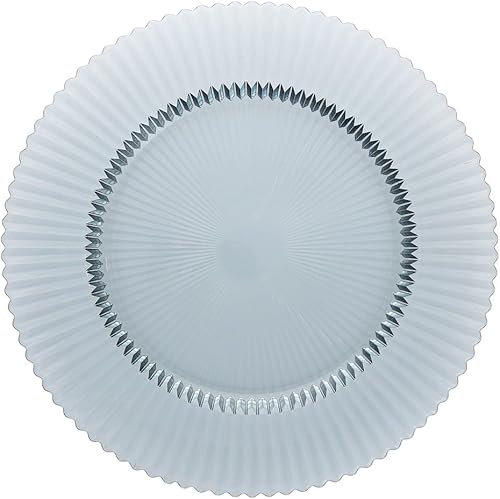 Vista 15 de Plato de cena de vidrio Fortessa Archie, 10.6 pulgadas, transparente