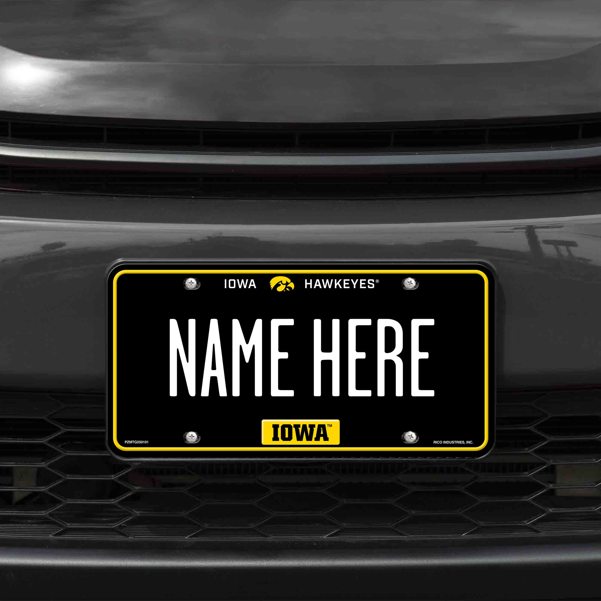 Oklahoma Sooners Super Stock Metal License Plate 6 x 12