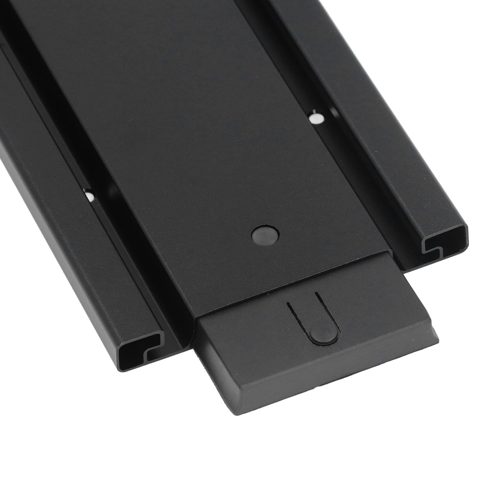 Soporte de pared para colgar guitarra multiinstrumento con panel de aluminio de empalme de 47 pulgadas para dormitorio o espacio de ensayo, montaje seguro con ganchos de (Negra)