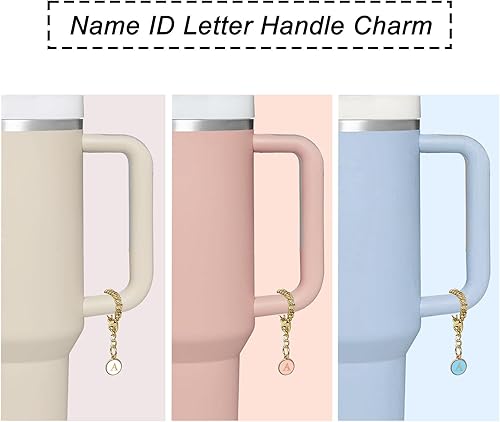 Miniatura 3 de 3 tapas de paja en forma de nube de 0.394 pulgadas y 3 piezas con mango de letra de identificación, a prueba de polvo, reutilizables, compatibles