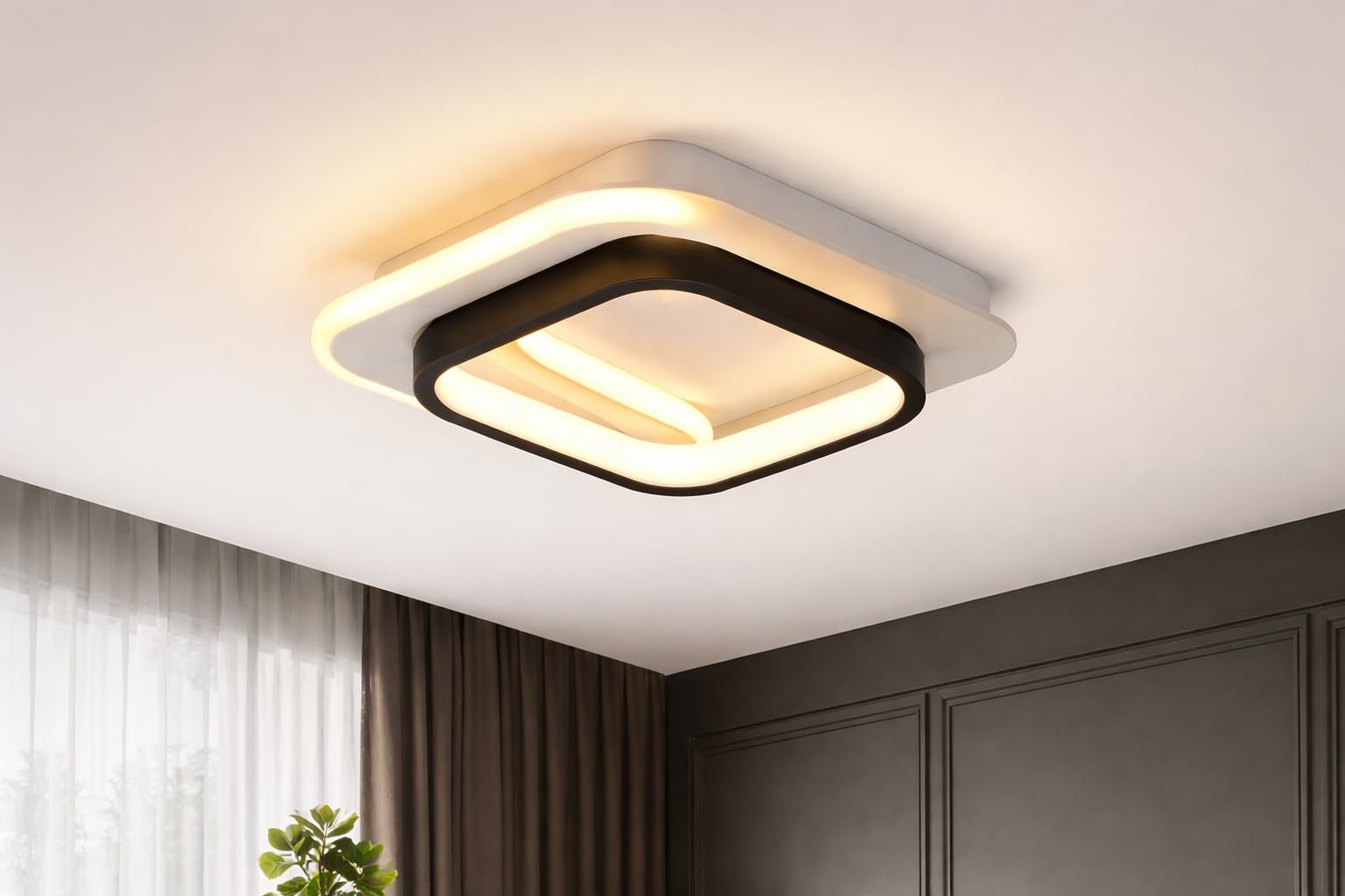 Square LED Ceiling Light - Color Changing, 3 CCT -11 Square LED Ceiling Light - Color Changing, 3 CCT -11