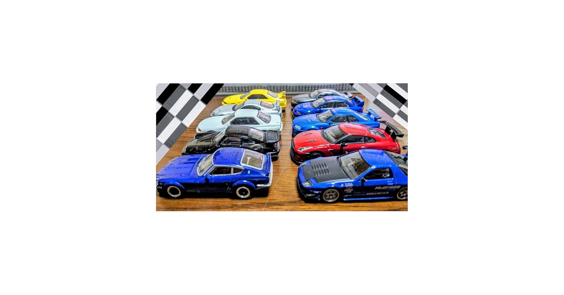 Amazon.co.jp: 湾岸ミッドナイト ミニカー 10台 BYOK : おもちゃ