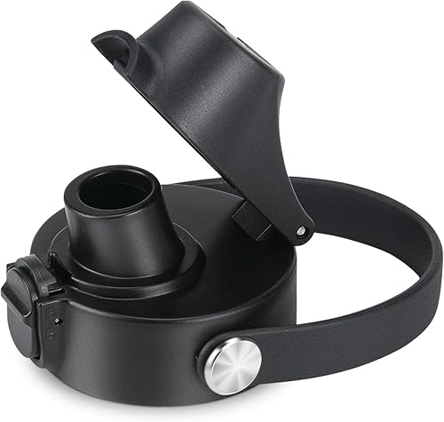 Miniatura 1 de BIJISI Tapa de boquilla automática para botellas de agua deportivas de boca ancha HydroFlask, tapa de repuesto para Hydro Flask de boca ancha de 12,