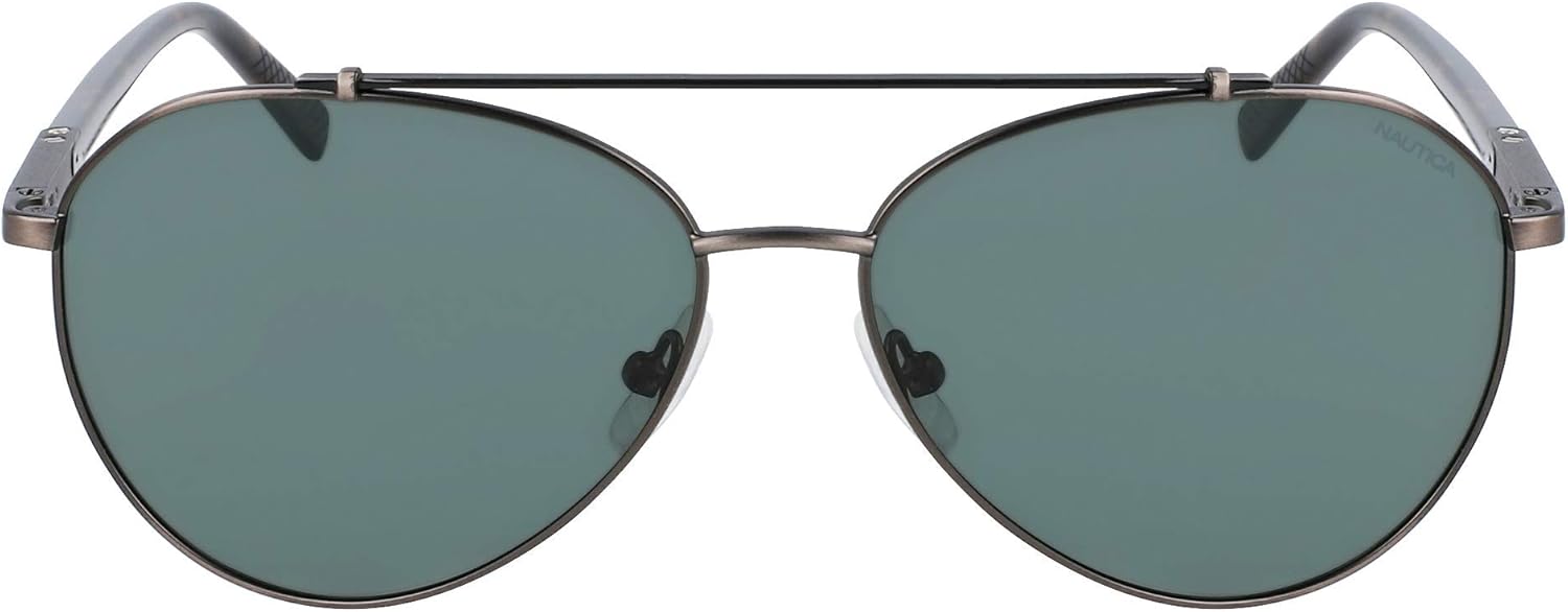 Nautica Men's N5138s Aviator Sunglasses