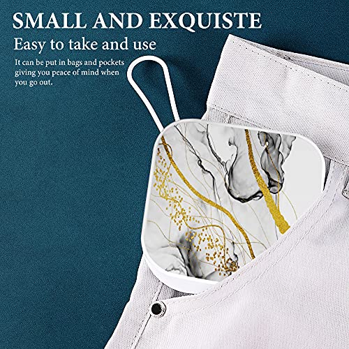 Image of Orthodontic Retainer Case and Pill Case for Household, Office and Travel (1-Splash Ink)