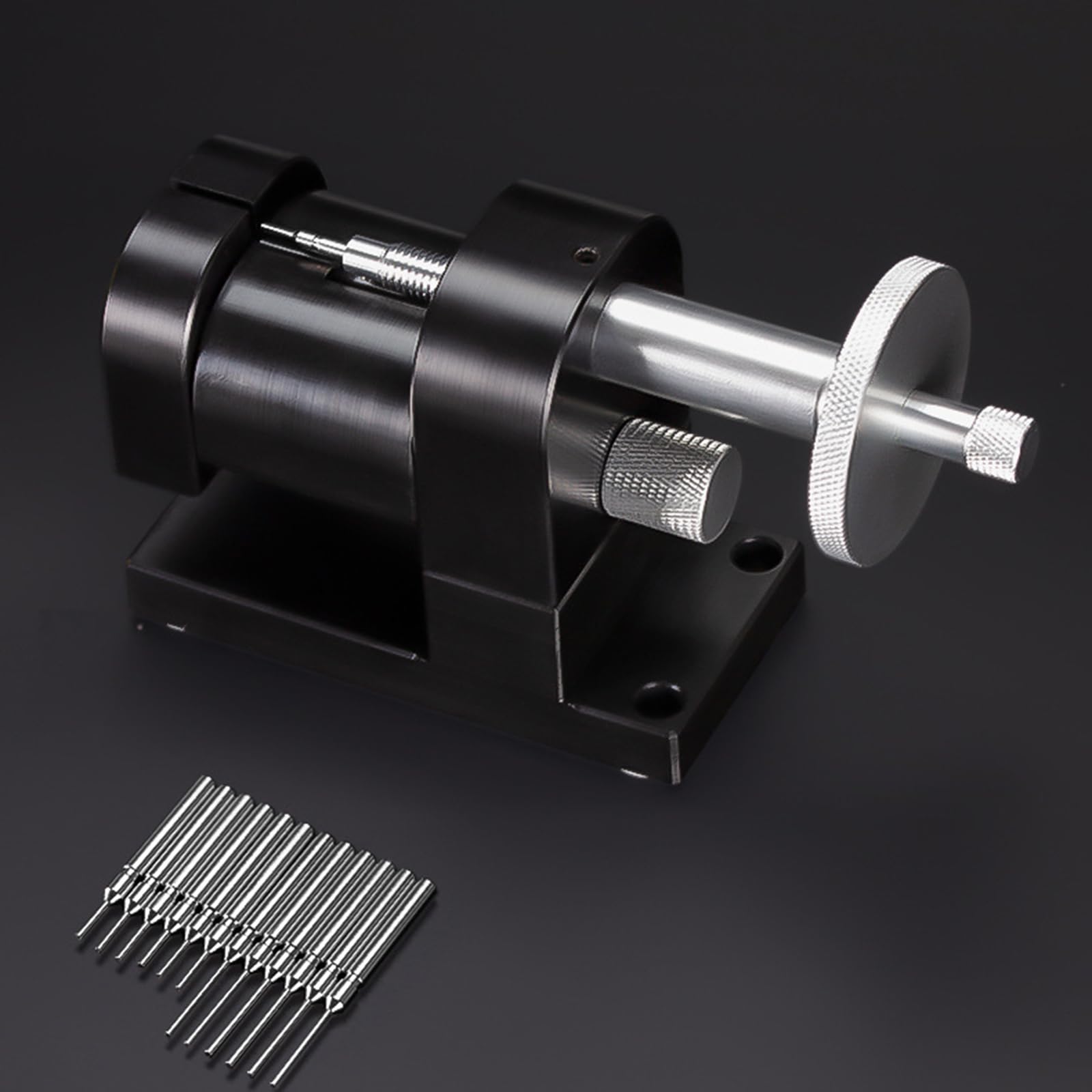 Herramienta para quitar eslabones de correa de reloj, kit de desmontaje y reparación para correas de metal, herramienta de precisión para relojeros y reparaciones de bricolaje