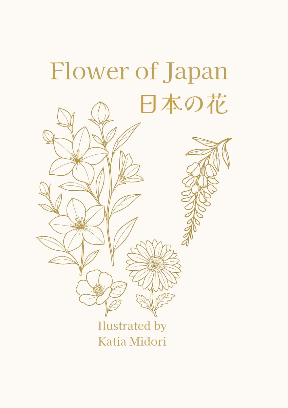 Flowers of Japan – Vol.1 (Extended Edition): Japanese Coloring Book Series for Relaxation and Learning