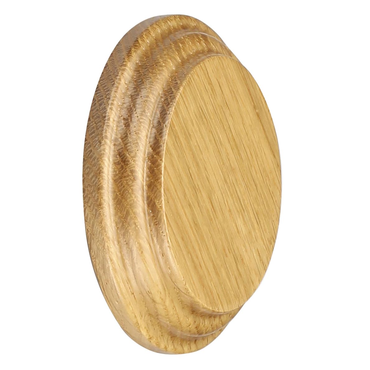 Circular Wall Patrice for Handrail Brackets – 96mm x 19mm – Available in Pine, Oak, White Primed, Hemlock, Dark Hardwood, Pre-Finished Oak (Oak (Pre-Finished))