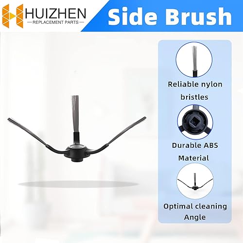 Miniatura 5 de Accesorios de repuesto para WYZE Robot Aspirador WVCR200S Kit de piezas de repuesto, 2 cepillos de rodillo principal, 6 filtros Hepa, 8 cepillos