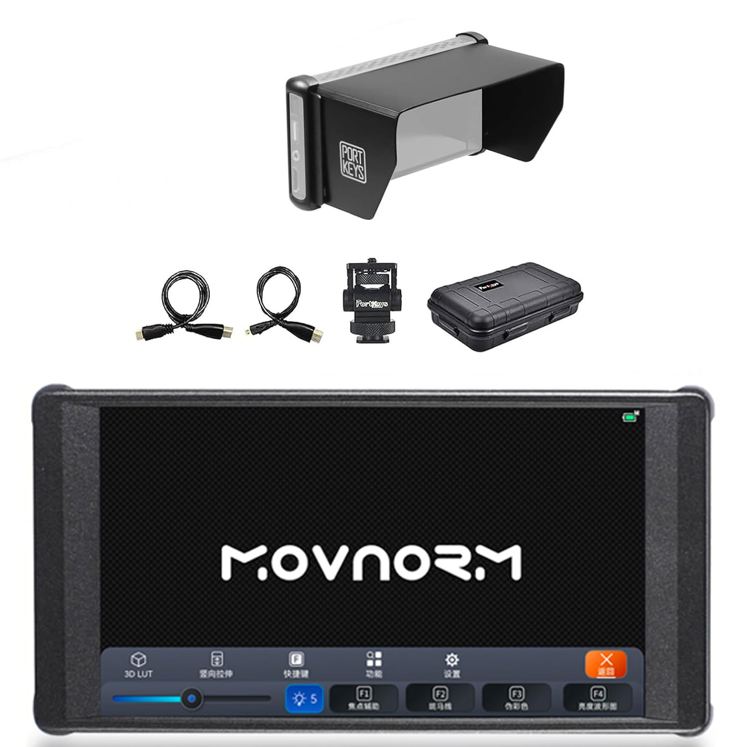 Portkeys PT6 カメラモニター Amazon.com : Portkeys PT6 5.2-Inch Camera Monitor with