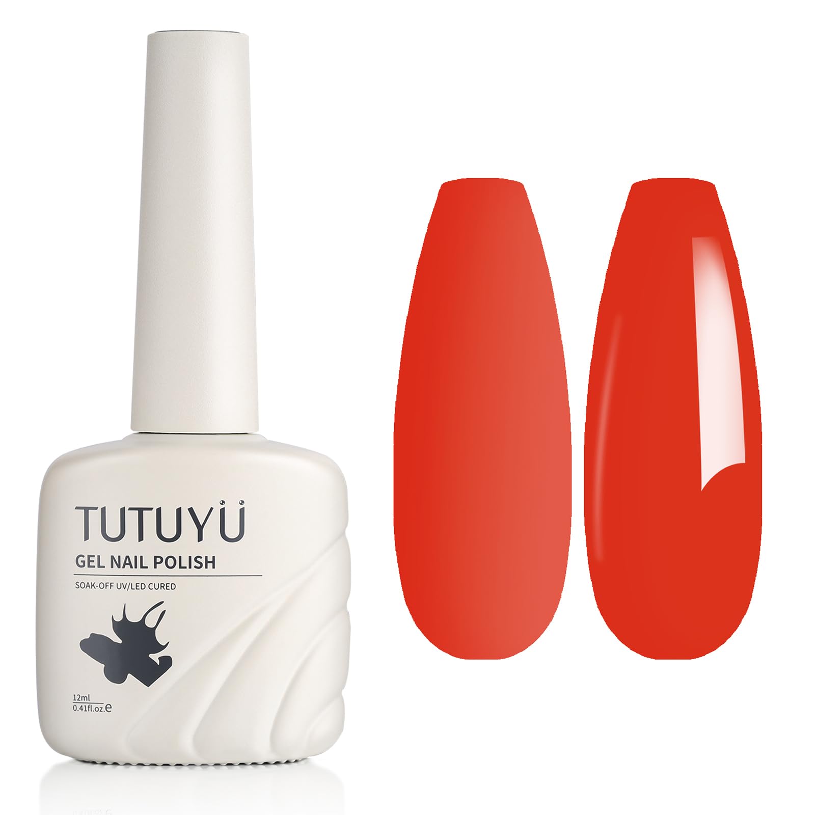 TUTUYU Gel Rosso Cremisi - 12ml - Vellutato festivo di Natale