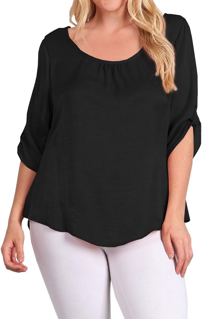 eVogues Women's Crossed Back Top Black - Image 2