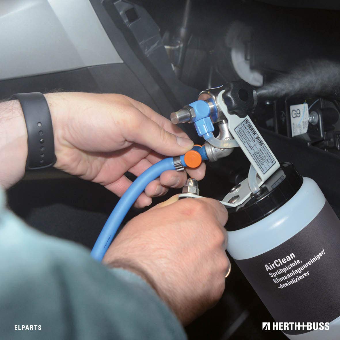 Airclean, Klimaanlagenreiniger/-desinfizierer