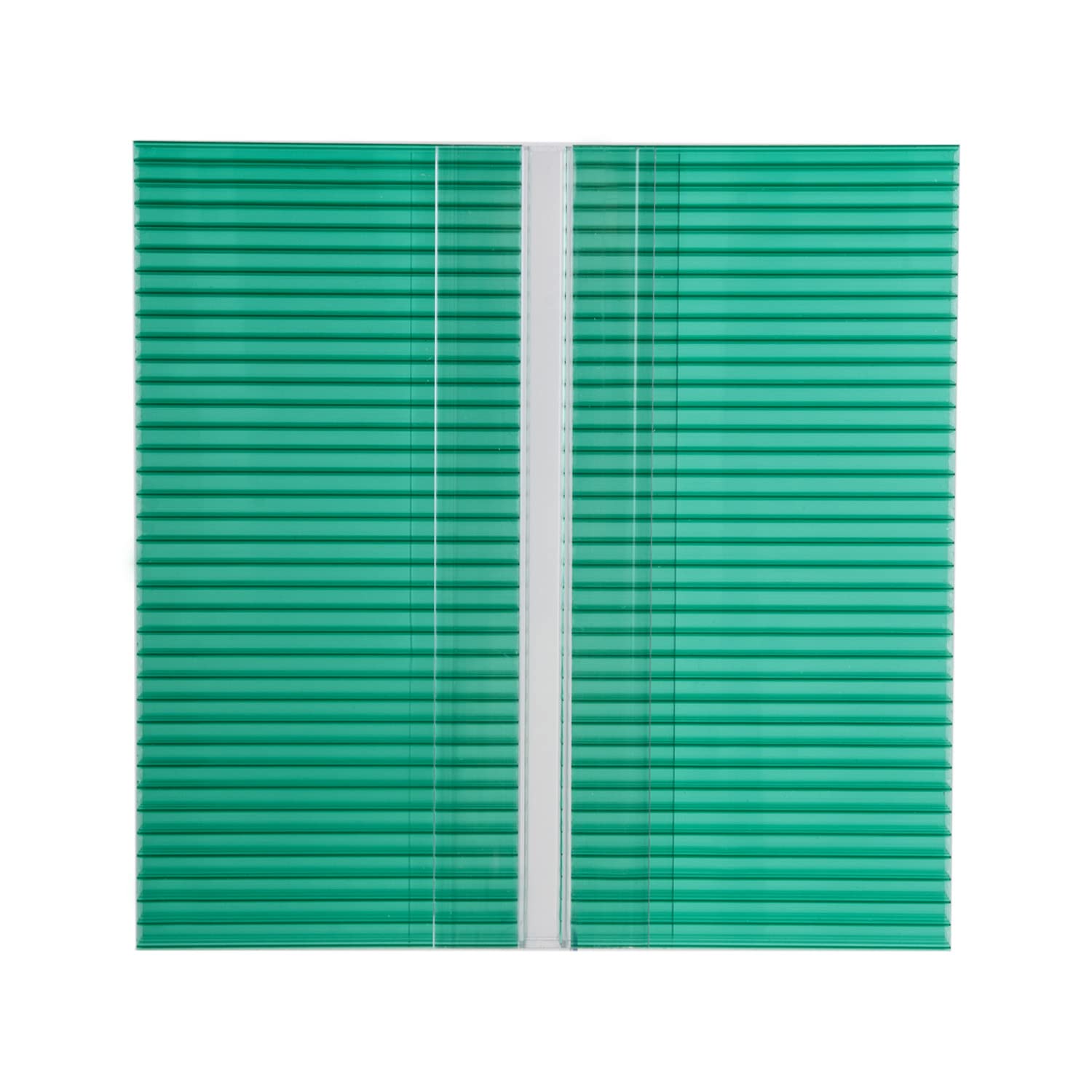 Lastra Policarbonato Alveolare EXOLON 2100x1000 mm SPESSORE 10 mm 4 Pareti VERDE