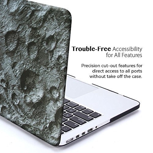Macbook Pro 13 Inch Case Compatible A1425/A1502 2012-2015 Release With Retina Display, No Touch Id & Cd-Rom, Gmyle Hard Plastic Smooth Matte Protective Shell Cover - Lunar Pattern #TOP2