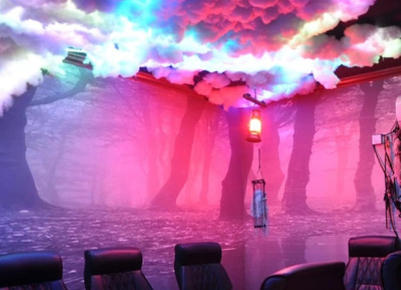 Luz LED Luces De Nubes, Luces De Halloween para Techo Luz Nocturna De Nube 3D Luces De Pared De Nube De Sala De Juegos con Color Ajustable para Fiesta En Decoracion Habitacion Club